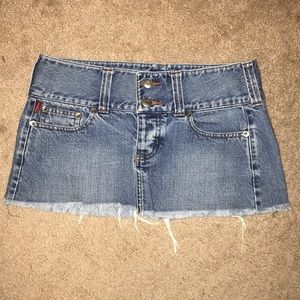 Hollister Denim Mini Skirt